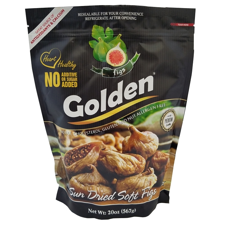 GOLDEN FOODS, WHOLE SUN DRIED SOFT  FIGS