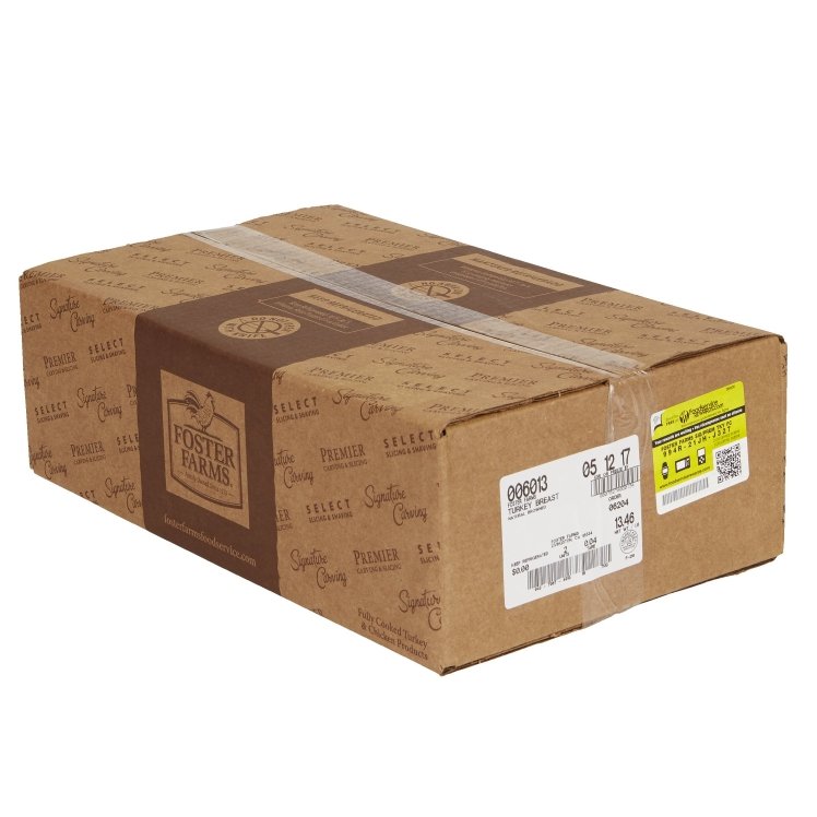 FOSTER FARMS PAN OVEN ROASTED BROWNED TURKEY BREAST