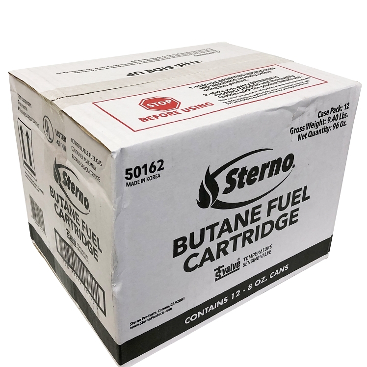 STERNO BUTANE REFILL 8OZ CANISTER