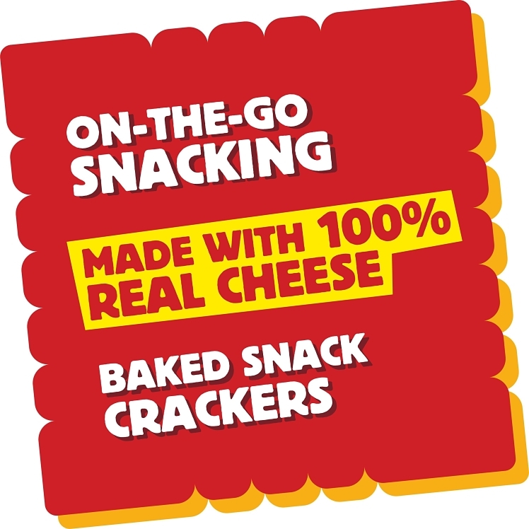 KELLOGG'S SQUARE CHEESE CRACKERS BAG