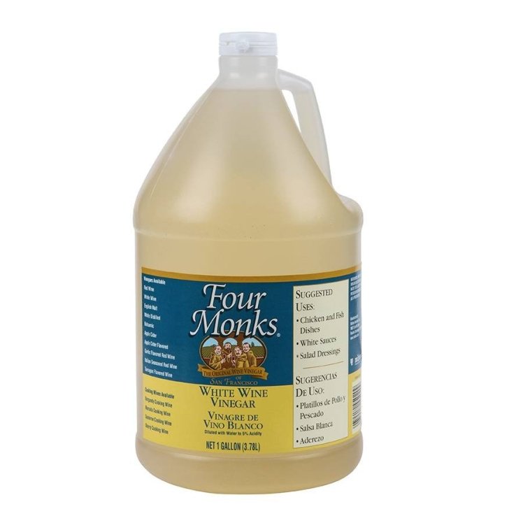 FOUR MONKS WHITE WINE VINEGAR 50 GRAIN