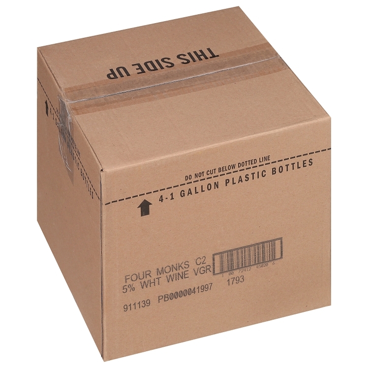 FOUR MONKS WHITE WINE VINEGAR 50 GRAIN