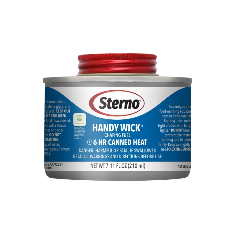 STERNO FUEL CHAFING CAN 6 HOUR WICK