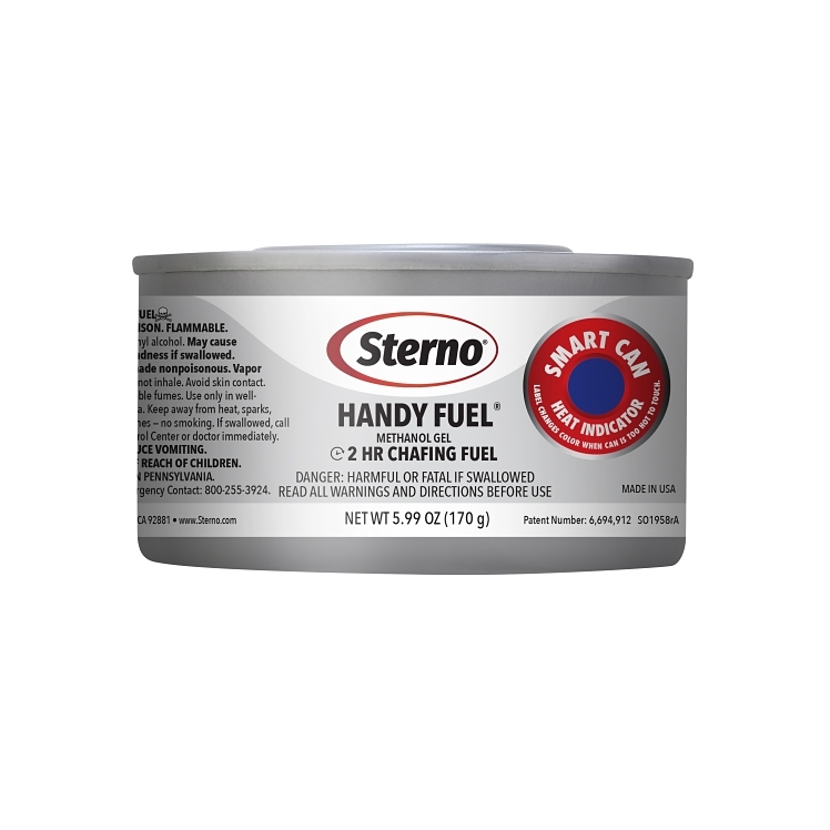 STERNO 2 HR HANDY FUEL METHANOL GEL CHAFING FUEL
