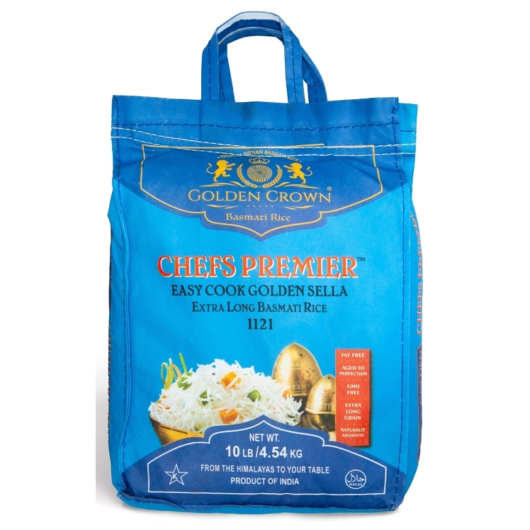 GOLDEN CROWN BASMATI EXTRA-LONG PARBOILED RICE
