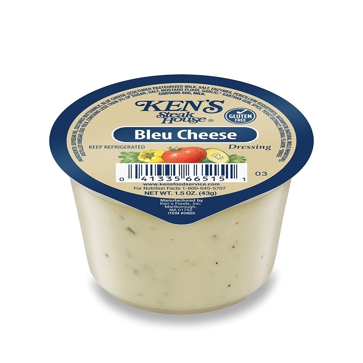 KEN'S CLASSIC BLUE CHEESE DRESSING CLASSIC SINGLE SERVE CUP