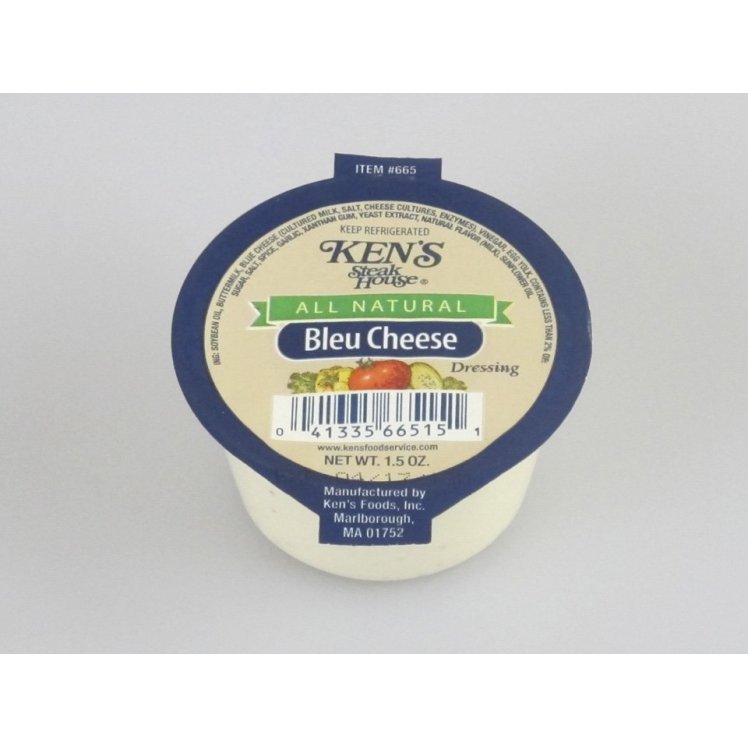 KEN'S CLASSIC BLUE CHEESE DRESSING CLASSIC SINGLE SERVE CUP