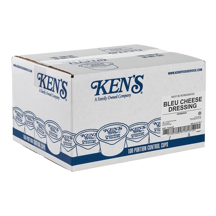 KENS CLASSIC BLUE CHEESE DRESSING CLASSIC SINGLE SERVE CUP - US Foods  CHEF'STORE