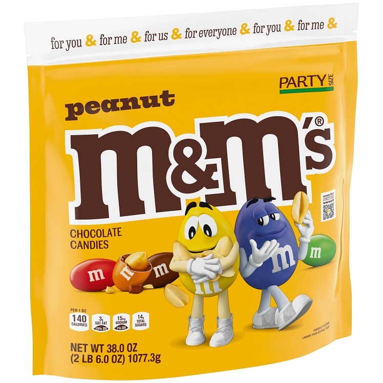 M&M'S PEANUT CANDY BAG