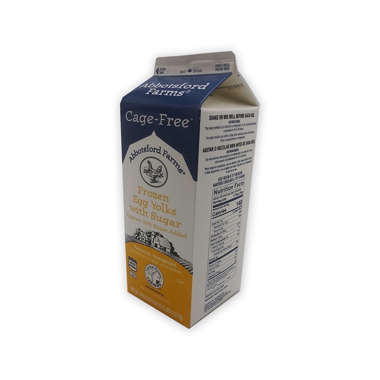 PAPPETI'S LIQUID YOLK WITH SUGAR CAGE-FREE PASTEURIZED CA