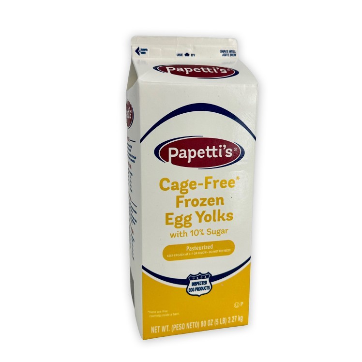 PAPPETI'S LIQUID YOLK WITH SUGAR CAGE-FREE PASTEURIZED CA