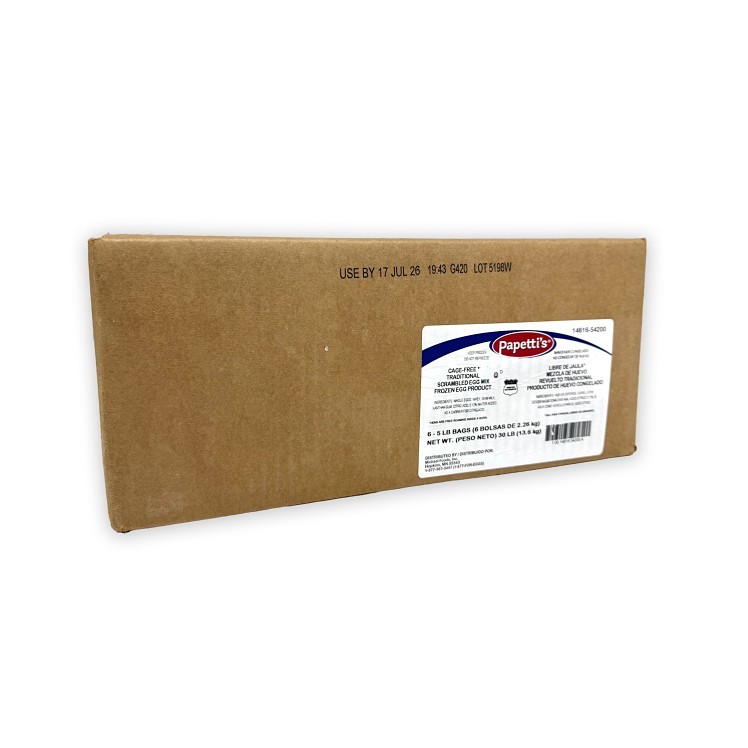 PAPPETI'S LIQUID WHOLE EGG WITH MILK CAGE-FREE