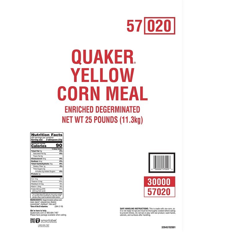 QUAKER YELLOW CORNMEAL