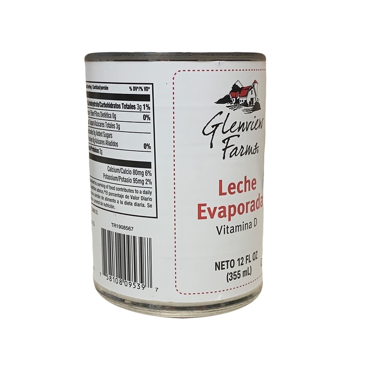GLENVIEW FARMS EVAPORATED MILK