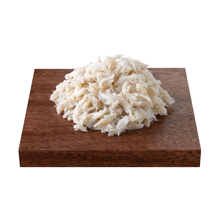 CRABMEAT, BLUE SWIMMING SPECIAL COOKED PASTEURIZED REF CAN WILD