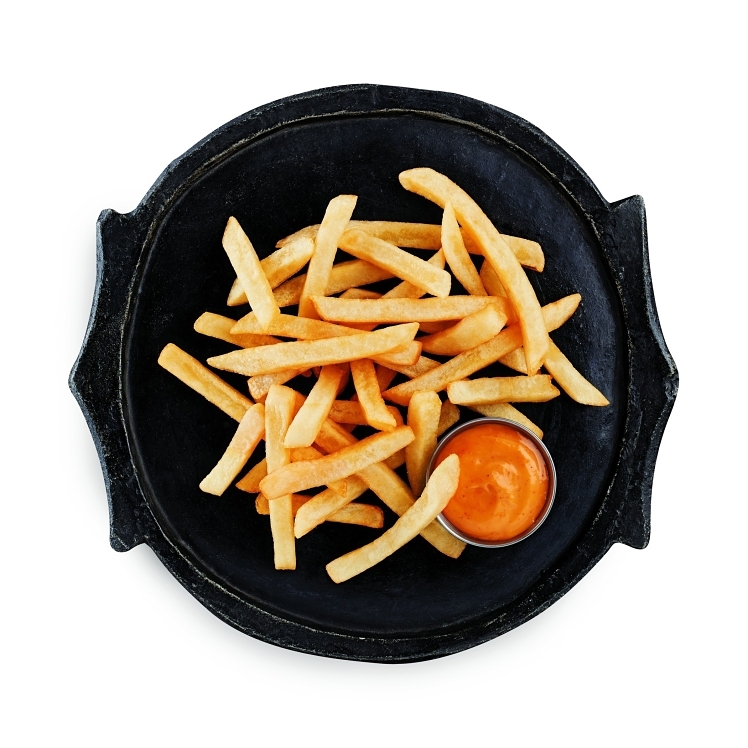 MCCAIN 3/8 STRAIGHT CUT XL FRENCH FRIES FROZEN 6/5LB