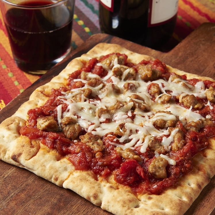 ROSELI SAUSAGE ITALIAN HOT CRUMBLE LARGE PORK
