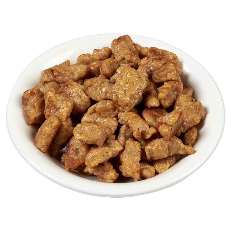 ROSELI SAUSAGE ITALIAN HOT CRUMBLE LARGE PORK