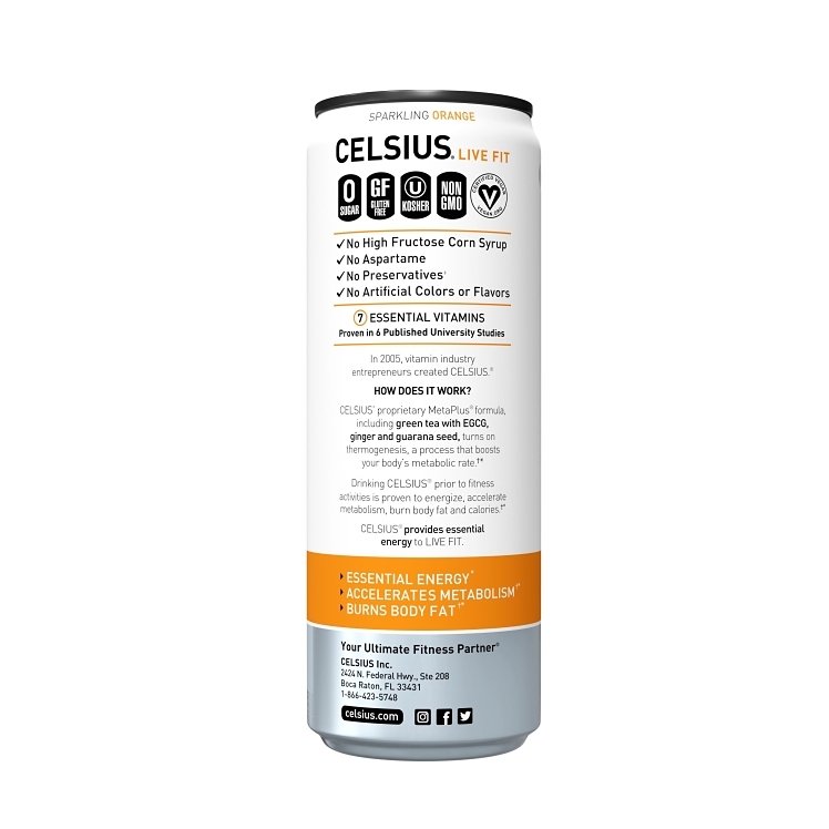 CELSIUS ORANGE