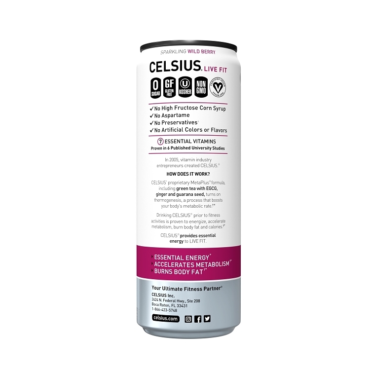 CELSIUS WILD BERRY