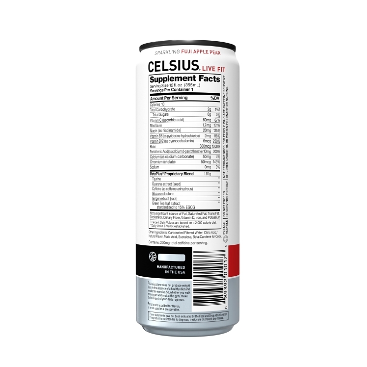CELSIUS FUJI APPLE PEAR