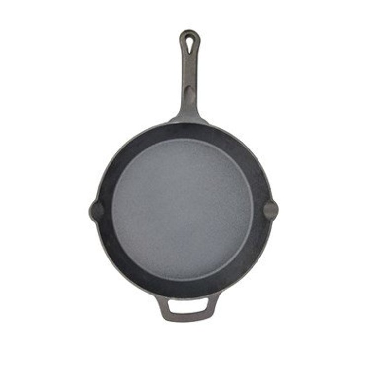 D.W.L. Industries/Winco Cast Iron Fry Skillet 12 Inch Black