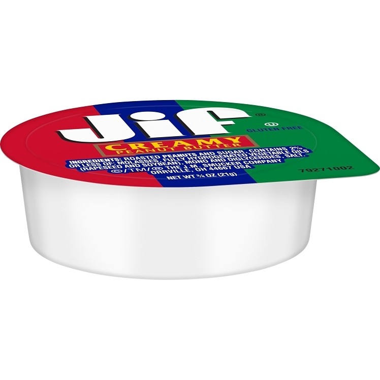 JIF CREAMY PEANUT BUTTER PORTION CUPS