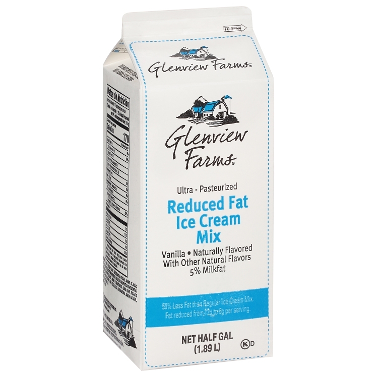 GLENVIEW FARMS VANILLA ICE CREAM MIX 5% MILK FAT
