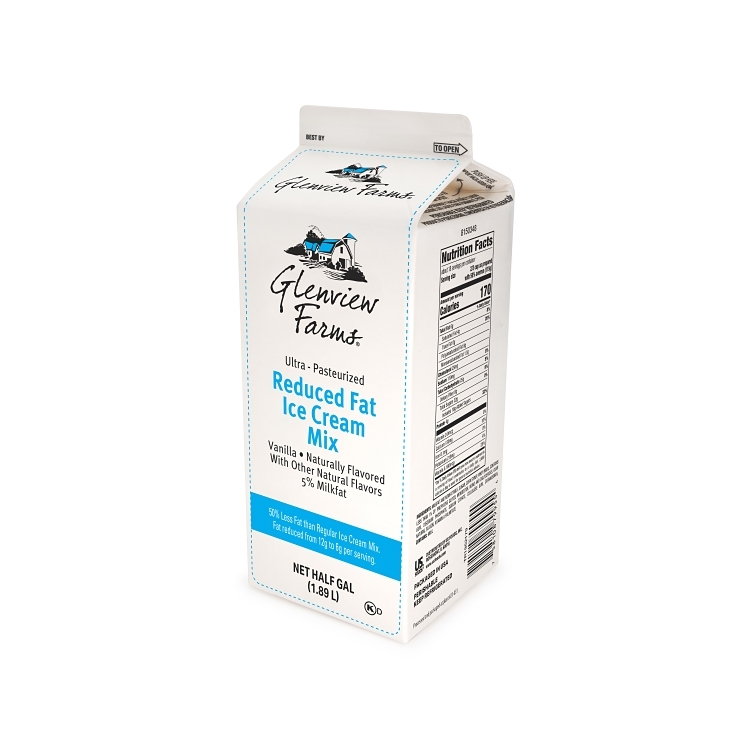 GLENVIEW FARMS VANILLA ICE CREAM MIX 5% MILK FAT