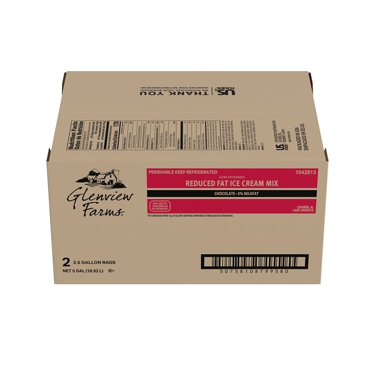 GLENVIEW FARMS ICE CREAM MIX SOFT SERVE CHOCOLATE