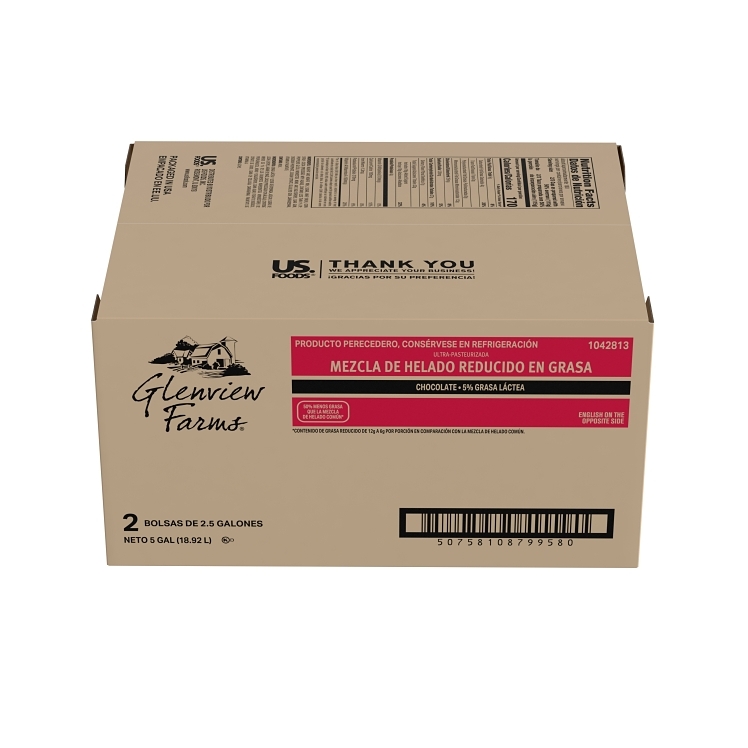 GLENVIEW FARMS ICE CREAM MIX SOFT SERVE CHOCOLATE