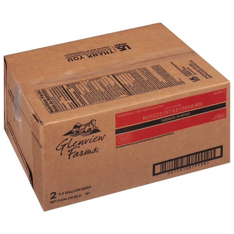 GLENVIEW FARMS ICE CREAM MIX SOFT SERVE CHOCOLATE