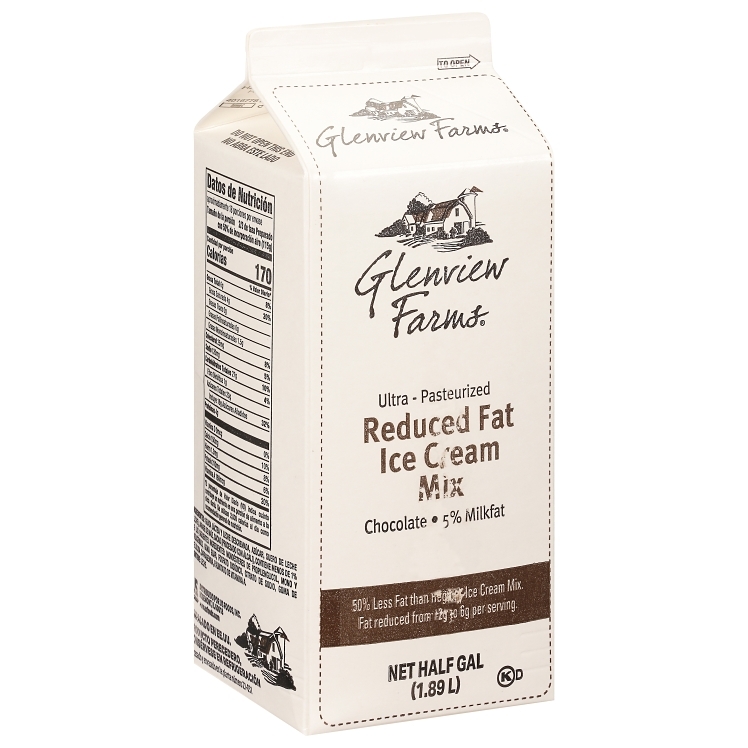 GLENVIEW FARMS CHOCOLATE ICE CREAM MIX 5%