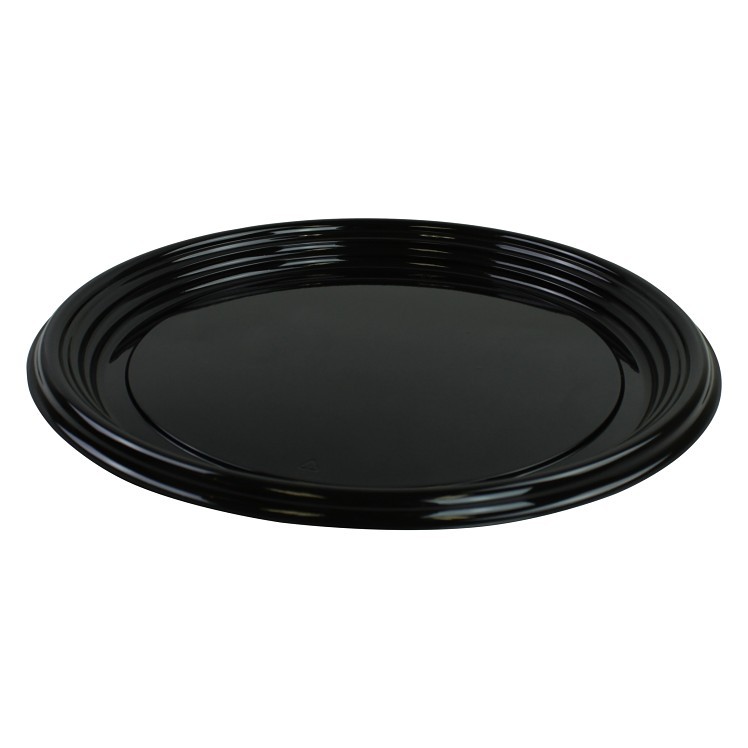 SABERT BLACK 12 ONYX ROUND PLATTER