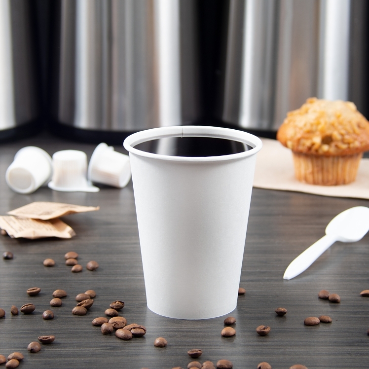 DART WHITE 12 OUNCE HOT PAPER CUP