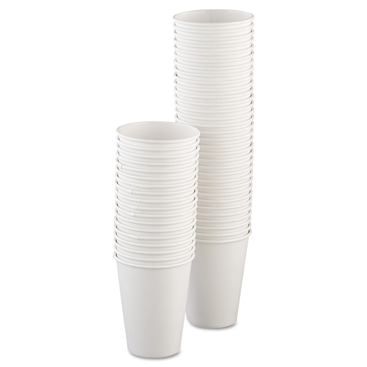 DART WHITE 12 OUNCE HOT PAPER CUP