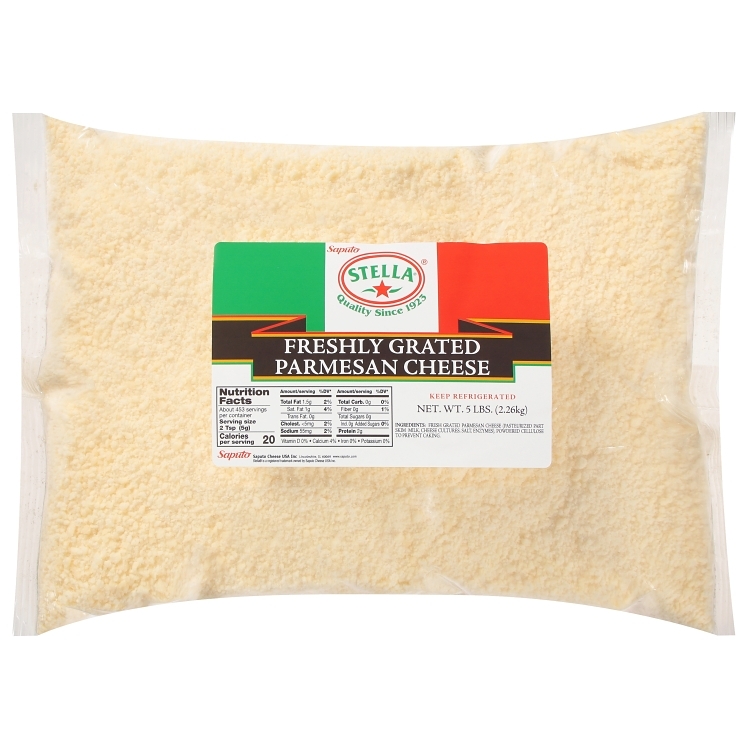 STELLA PARMESAN CHEESE GRATED
