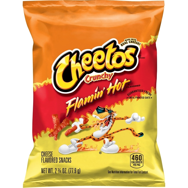 CHEETOS POTATO CHIP CRUNCHY HOT BAG