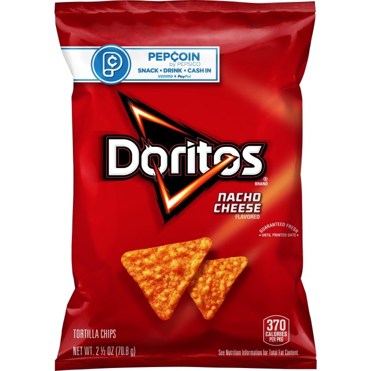 DORITOS YELLOW CORN TORTILLA NACHO CHIP