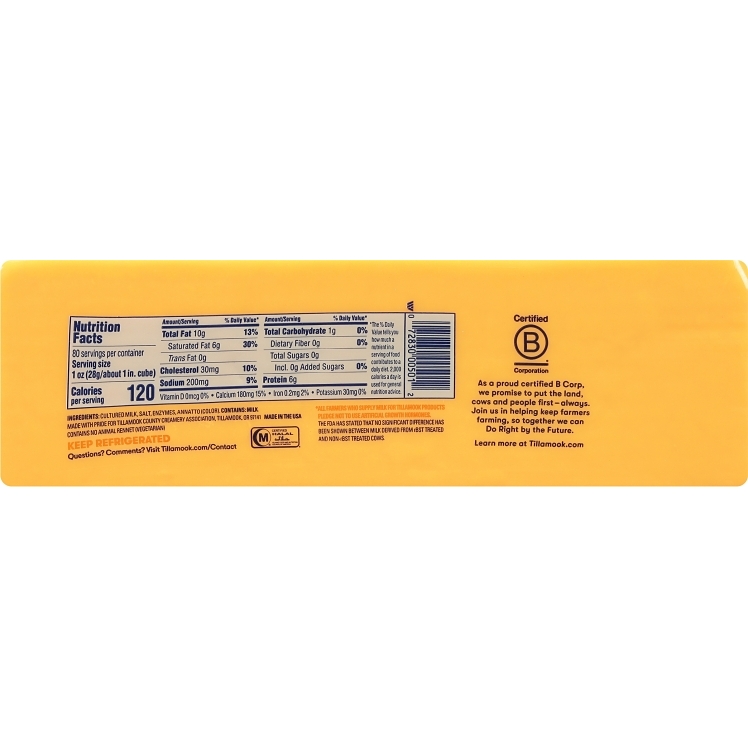 TILLAMOOK MEDIUM CHEDDAR LOAF