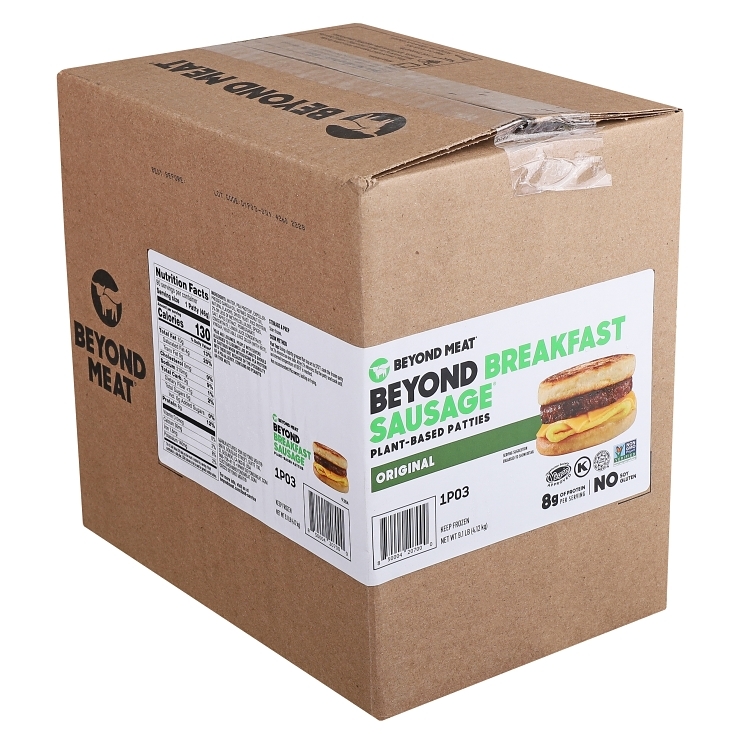 BEYOND MEAT BREAKFAST SAUSAGE PATTIES 1.63 OZ