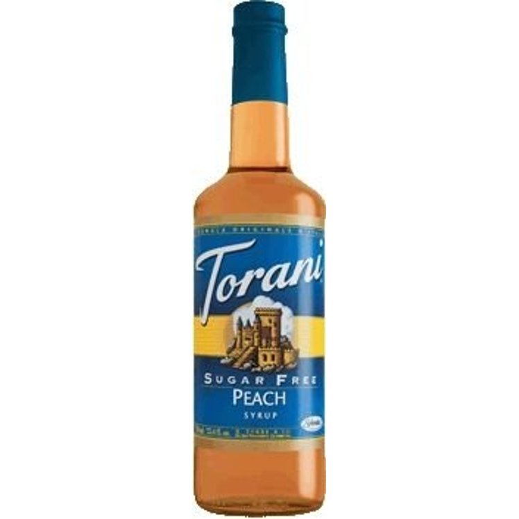 TORANI SUGAR FREE PEACH SYRUP