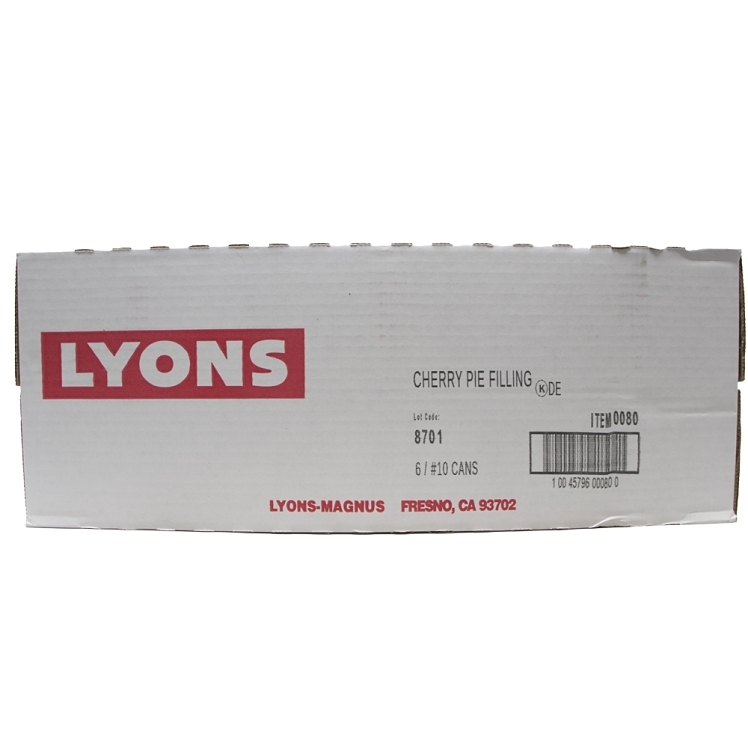 LYONS MAGNUS PIE FILLING CHERRY