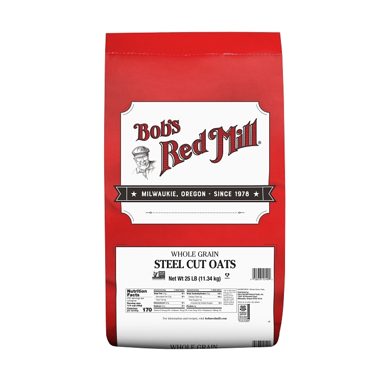 BOB'S RED MILL NATURAL FOODS STEEL CUT OATS
