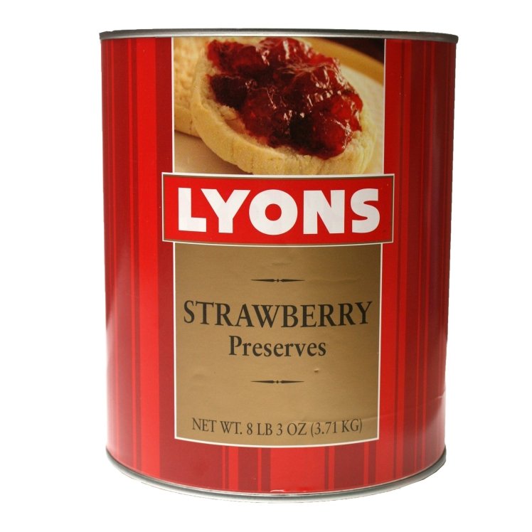 LYONS MAGNUS STRAWBERRY PRESERVES