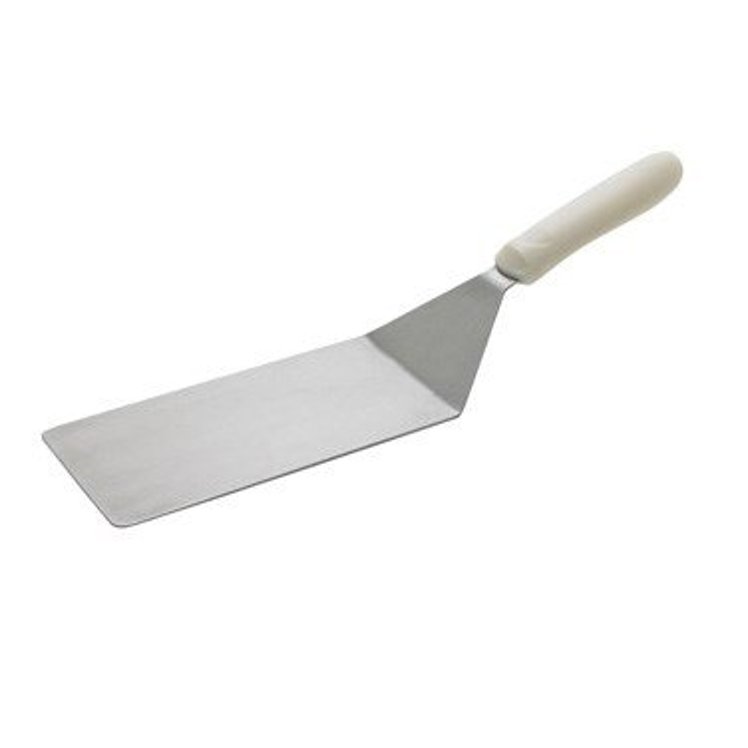 WINCO TURNER WHITE HANDLE 8 X 4 INCH
