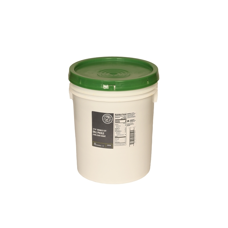 PICKLE, DILL CRINKLE-CUT CHIP 2700-3400 COUNT 1/8 PAIL SHEL