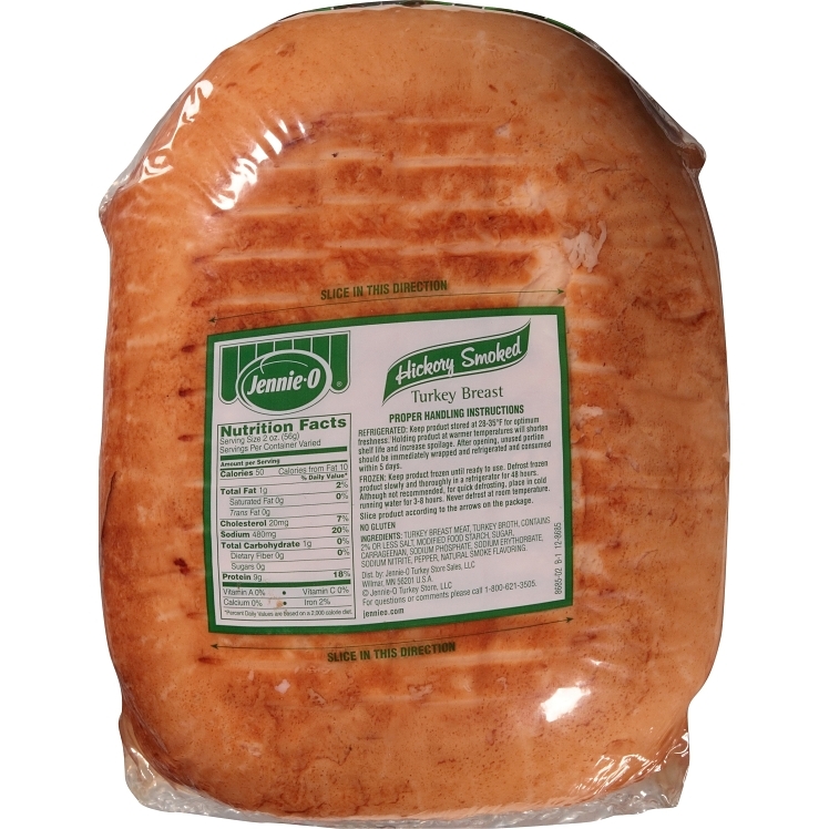 JENNIE-O TURKEY STORE TURKEY BREAST MEAT HICKORY SMOKED