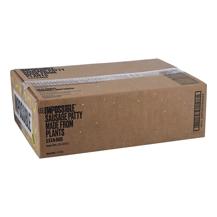 IMPOSSIBLE BURGER SOY MEAT PATTY SUB POULTRY MEATLESS