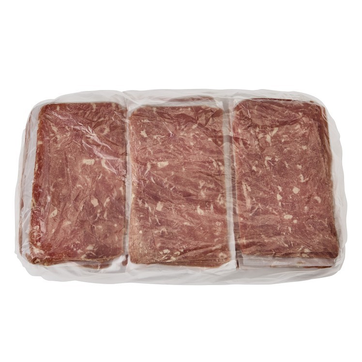 PHILADELPHIA CHEESESTEAK 4 OZ. BEEF LOIN PHILLY MEAT FLATS